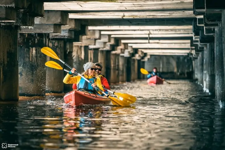 Kayaking in Riga